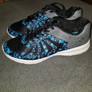 Fila Women's Sneakers Blue Black Size 6.5